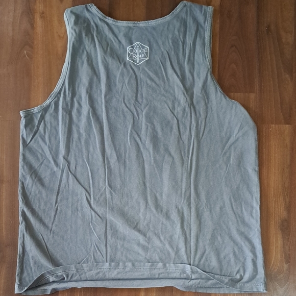 Men’s Gray Bear Graphic Tank Top - Picture 4 of 5